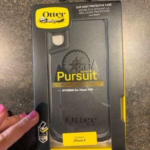 Black OTTERBOX iPhone Case